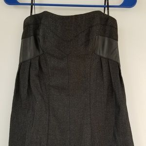 BEBE Strapless mini dress